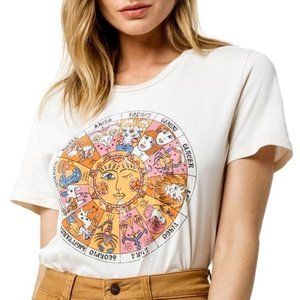 Zodiac Signs Distressed Graphic Tee